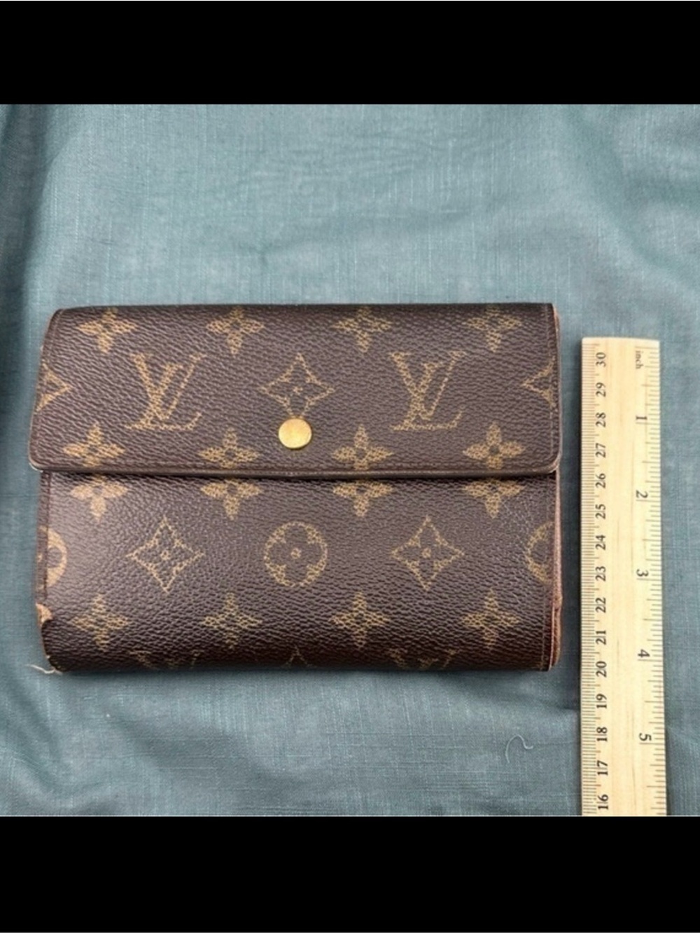 AUTHENTIC Louis Vuitton Porte Tresor Etui Papier Wallet Trifold. Medium …